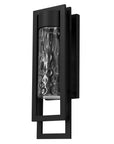 Black Seeded LED Dimmable Outdoor Hanging Light