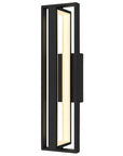 Black LED Dimmable Outdoor Hanging Light