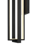 Black LED Dimmable Outdoor Hanging Light