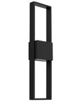 Black LED Dimmable Outdoor Hanging Light