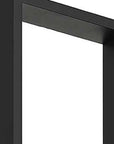 Black LED Dimmable Outdoor Hanging Light