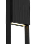 Black LED Dimmable Outdoor Hanging Light