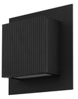 Black LED Dimmable Outdoor Hanging Light