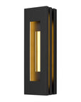 Black LED Dimmable Outdoor Hanging Light
