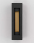 Black LED Dimmable Outdoor Hanging Light