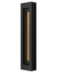 Black LED Dimmable Outdoor Hanging Light