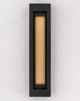 Black LED Dimmable Outdoor Hanging Light