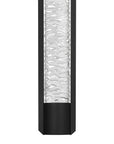 Black Water LED Dimmable Outdoor Hanging Light