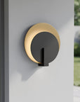 Black LED Dimmable Outdoor Hanging Light