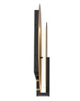 Black LED Dimmable Outdoor Hanging Light