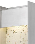 Silver LED Dimmable Outdoor Hanging Light