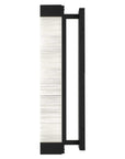 Black Crackled LED Dimmable Outdoor Hanging Light