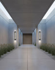 Black LED Dimmable Outdoor Hanging Light