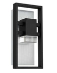 Black LED Dimmable Outdoor Hanging Light
