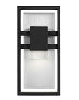 Black LED Dimmable Outdoor Hanging Light