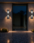 Black LED Dimmable Outdoor Hanging Light