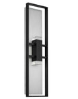 Black LED Dimmable Outdoor Hanging Light