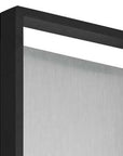Black LED Dimmable Outdoor Hanging Light