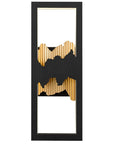 Black LED Dimmable Outdoor Hanging Light