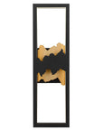 Black LED Dimmable Outdoor Hanging Light