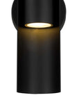 Black LED Dimmable Outdoor Hanging Light