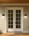 Black LED Dimmable Outdoor Hanging Light