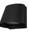 Black LED Dimmable Outdoor Hanging Light