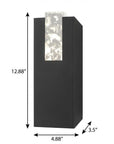 Black LED Dimmable Outdoor Hanging Light