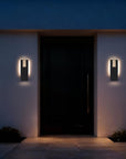 Black LED Dimmable Outdoor Hanging Light