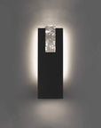 Black LED Dimmable Outdoor Hanging Light
