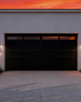 Black LED Dimmable Outdoor Hanging Light
