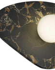 Black Colorful LED Dimmable Outdoor Hanging Light