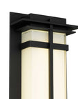 Black Colorful LED Dimmable Outdoor Hanging Light