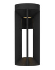 Black LED Dimmable Outdoor Hanging Light