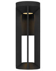 Black LED Dimmable Outdoor Hanging Light