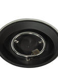 50000 BTU 36" Gray Steel Propane Round Fire Pit With Cover
