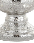 Set of Two 29" Silver Novelty Table Lamps With Drum Shades