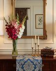 Set of Two 25" Gold Novelty Table Lamps With Globe Shades