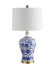 Set of Two 26" Gold Novelty Table Lamps With Globe Shades