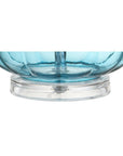 Set of Two 29" Clear Novelty Table Lamps With Drum Shades