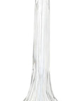 Set of Two 29" Clear Novelty Table Lamps With Drum Shades