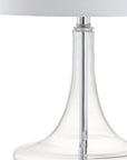 Set of Two 26" Silver Novelty Table Lamps With Drum Shades