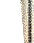 Set of Two 32" Champagne Urn Buffet Lamps With Globe Shades