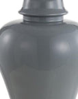 Set of Two 27" Clear Novelty Bedside Lamps With Empire Shades
