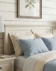 Set of Two 26" Black Table Lamps With Empire Shades