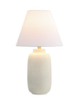 Set of Two 25" Cream Table Lamps With Cone Shades