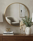 Set of Two 23" Clear Novelty Table Lamps With Empire Shades