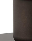 6" Antiqued Bronze Novelty USB Table Lamp With Dome Shade