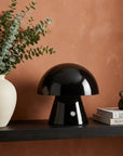 7" Clear Novelty USB Table Lamp With Globe Shade