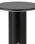 Set of Two 8" Clear USB Table Lamps
